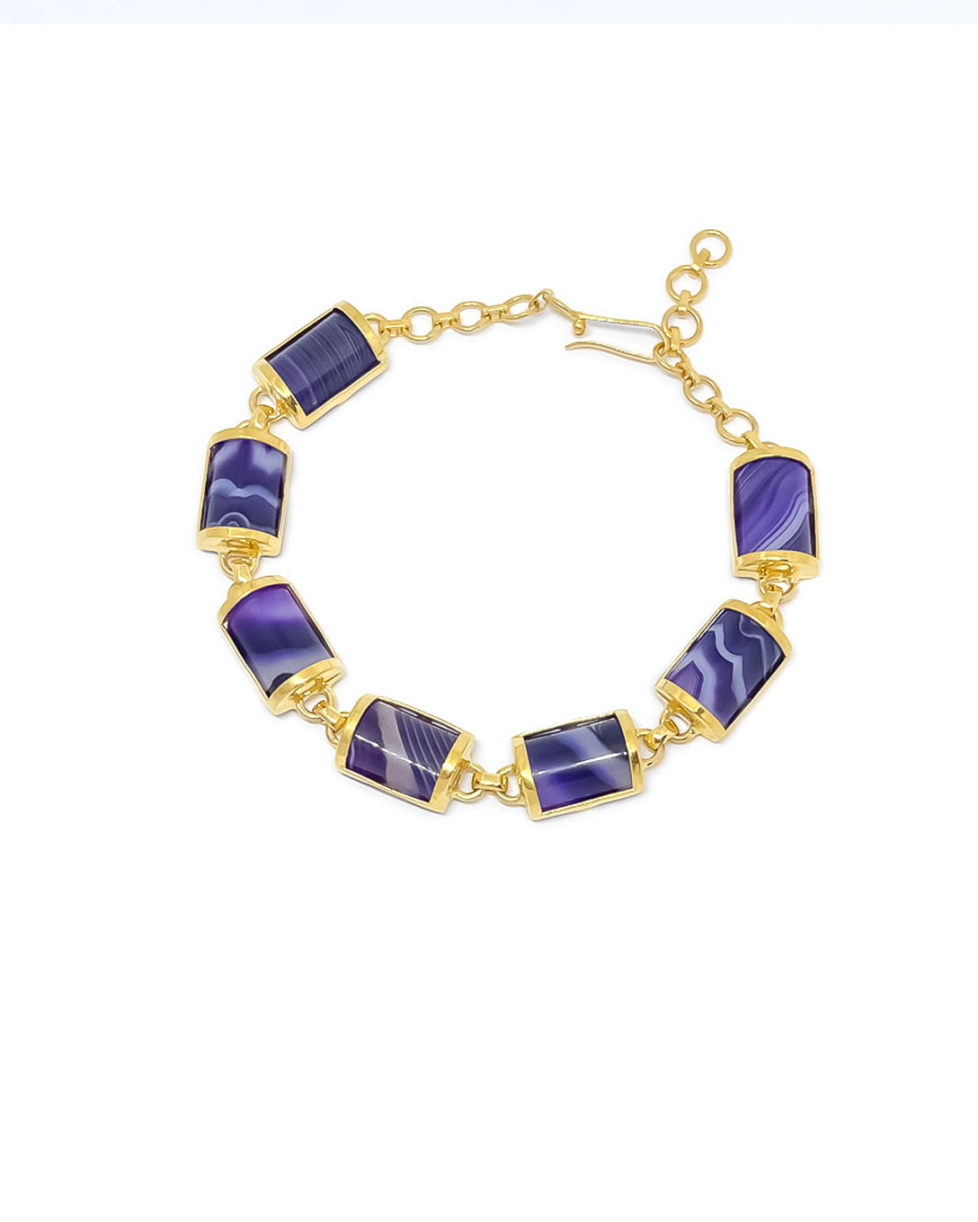 22K Gold Dangling Charms Bracelet (3.75G)